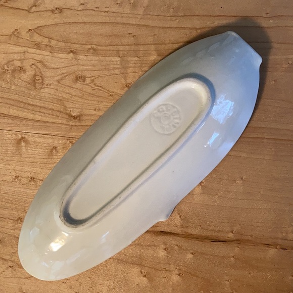 Vintage Cardinal Pottery Corn on The Cob Dish Retro Summer Picnic - Picture 3 of 3